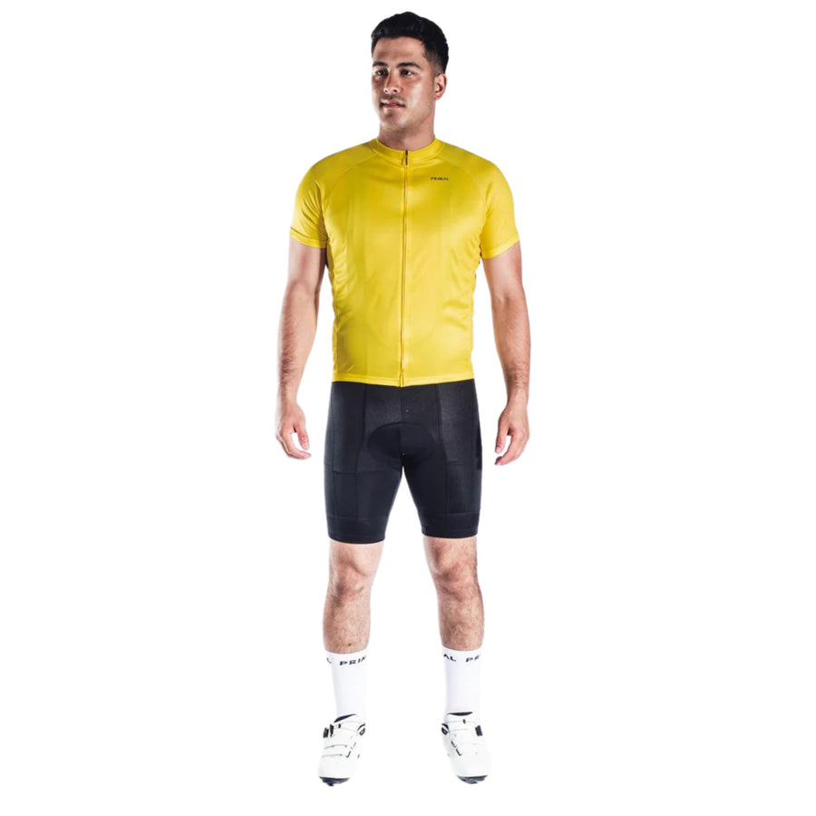 Solid Yellow Men's Sport Cut Jersey