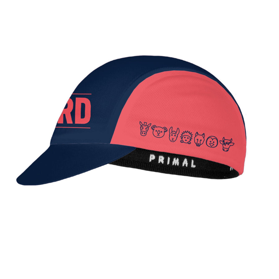 The Herd Navy/Coral Cycling Cap