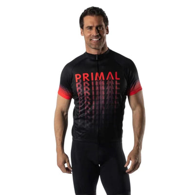 Primal Red Echo Men's Sport Cut Jersey