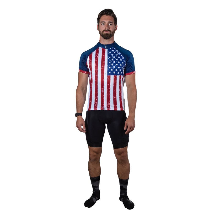 Stars & Stripes Men's Sport Cut Jersey