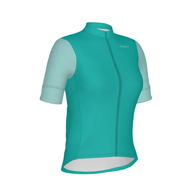 Solid Teal Women's Helix 2.0 Jersey