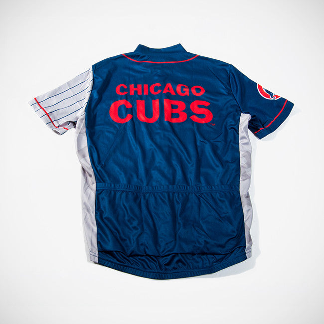 Cycling Jersey Chicago Cubs Home/Away Men's Sport Cut Jersey by Primal