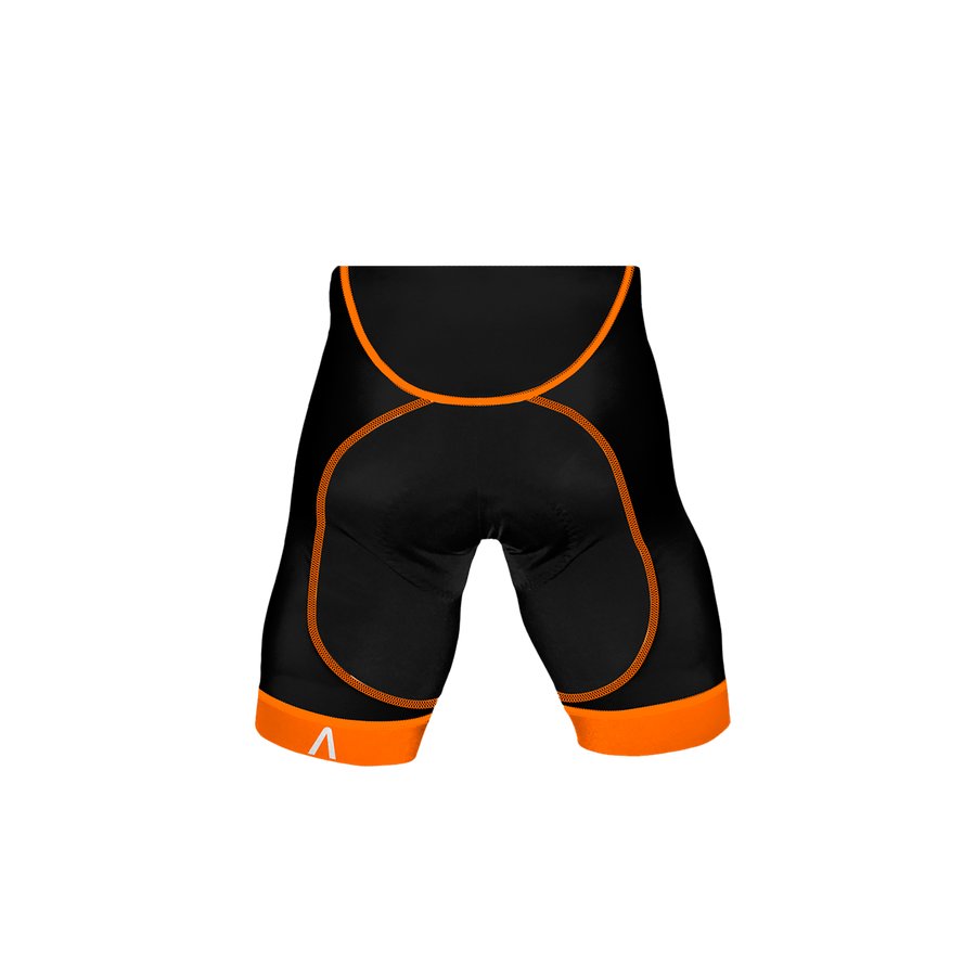 Ebony Men's Orange Evo Shorts