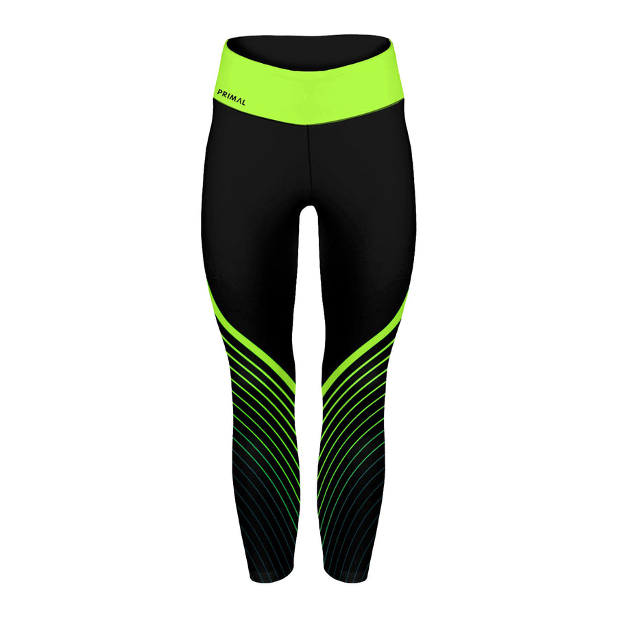 Surge Neon Green 7/8 Spin Tights