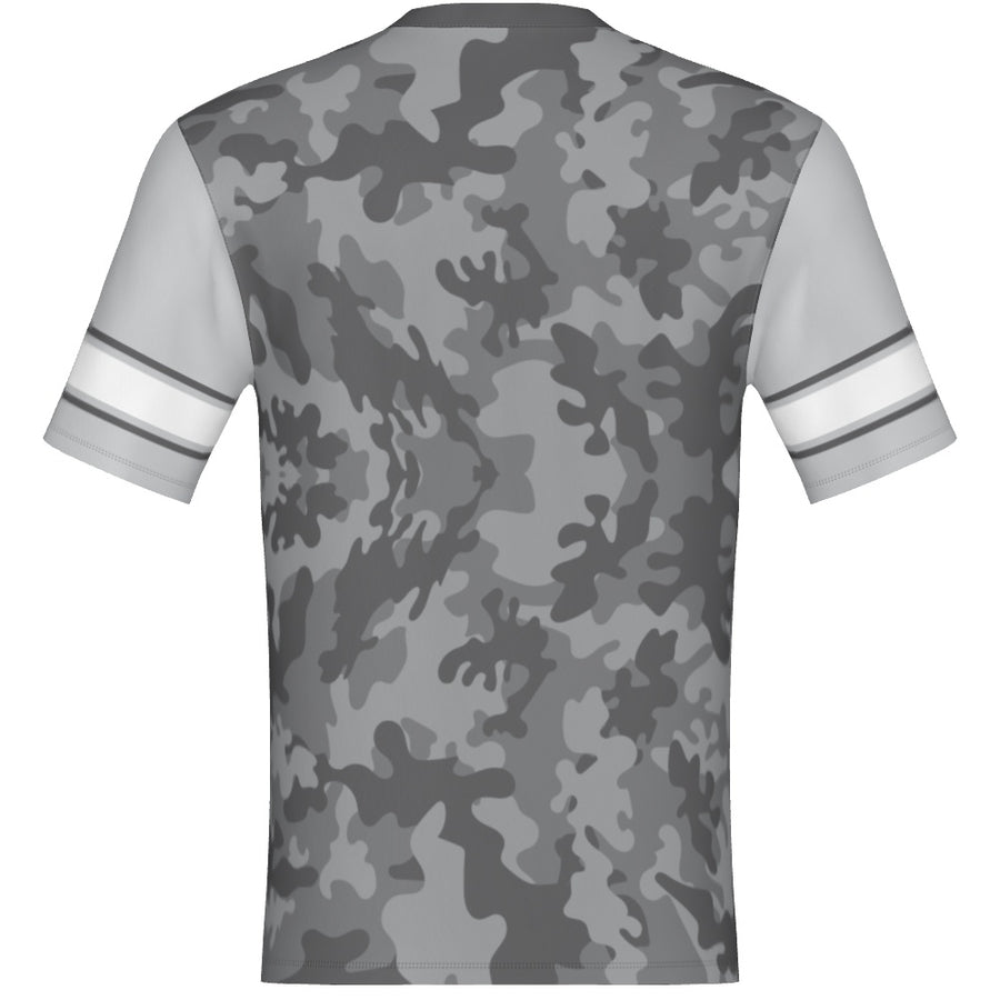 PIM Varsity Camo Unisex Crew Short Sleeve T-shirt