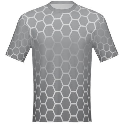 PIM Honeycomb Unisex Crew Short Sleeve T-shirt